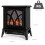 NETTA NETTA 2000W Stove Heater Fireplace with Flame Effect - Black 6