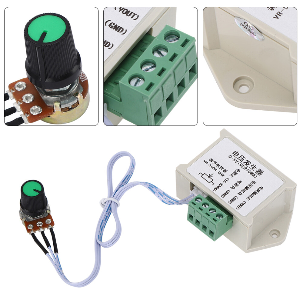 Voltage Regulating Generator Potentiometer Adjustable 0-5Vdc For Plc Industrial Control 9371323800341