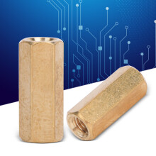 Motherboard Brass Standoff
Coupling Hex Nuts Accessories M3 2-Ways M3x5/6/8/10/12/15/20-50100Pcs M3 x 12