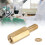 Standoff Brass Coupling M3 Single Head Hex Nuts Replacement Kits for PCB BoardM3 x 10 100Pcs 6