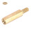 Standoff Brass Coupling M3 Single Head Hex Nuts Replacement Kits for PCB BoardM3 x 15 50Pcs 1