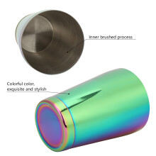 Stylish Colorful Stainless Steel Boston Cocktail Shaker Mixing Shaking Tool Accessories for Bar