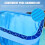 Pool Skimmer Net Removal Leaf Rake with Deep Bag Swimming Pool Cleaning Tool with Heavy-Duty Frames Deep Mesh Nets 8
