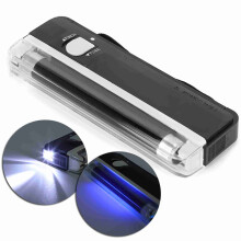 DL-01 Portable Battery Powered Ultraviolet Light Bill Checker Tester Handheld Money Detector