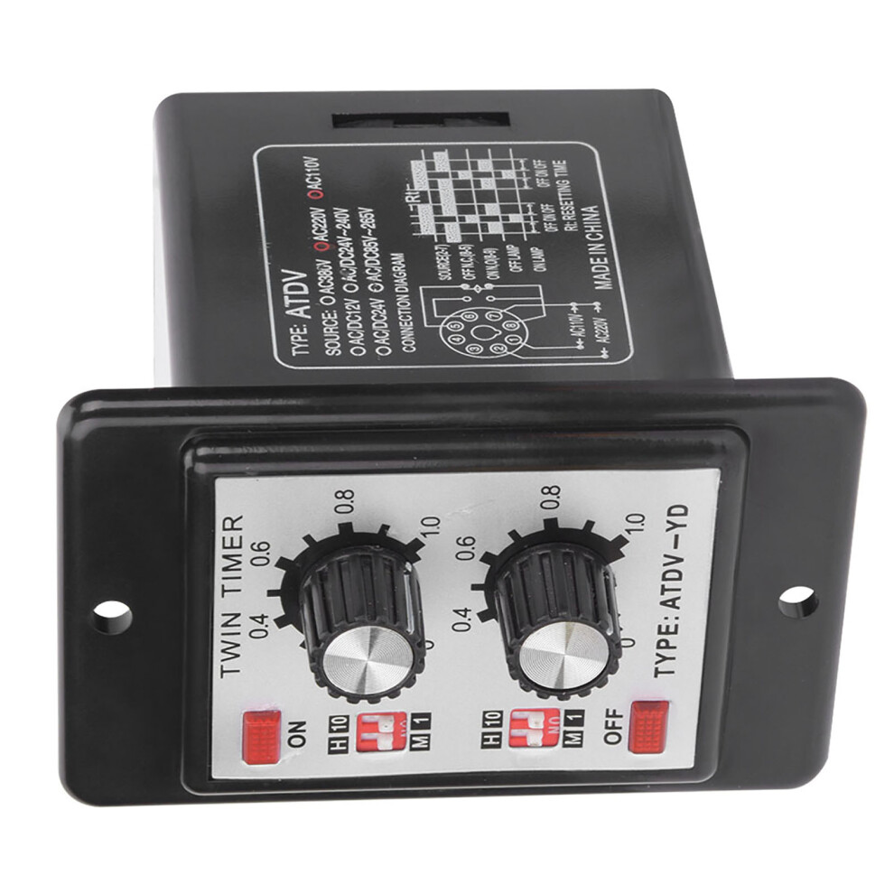 Knob Control Time Switch Relay On Off Timer Relay MultiâSection AtdvâYd Ac110v/ 7901323812581