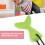 Silicone Fish Tail Shape Teether Baby Chewing Pendant Necklace Teething StickGreen 4