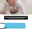 Silicone Building Blocks Teether Baby Chewing Pendant Necklace Teething StickBlue 6