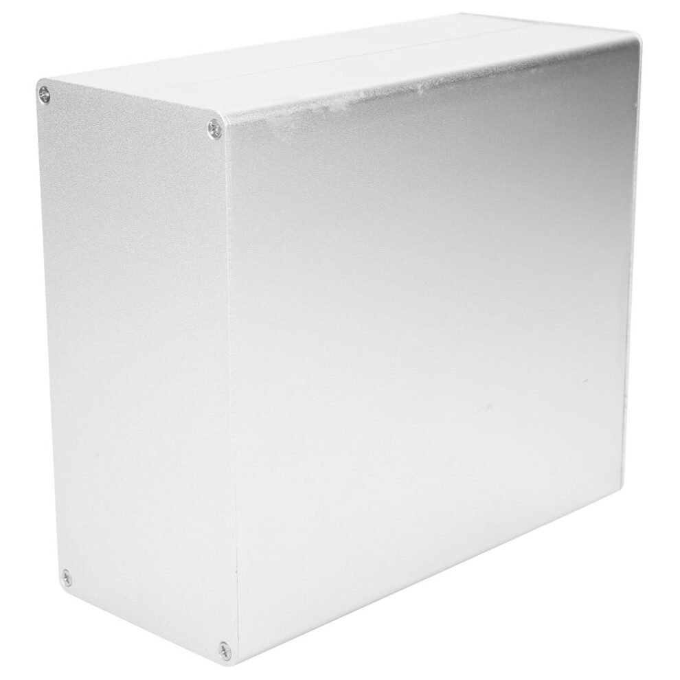 Aluminum Project Box Matte Silver Split Type Diy Electronic Enclosure Case 80X160x180mm 4191323815658