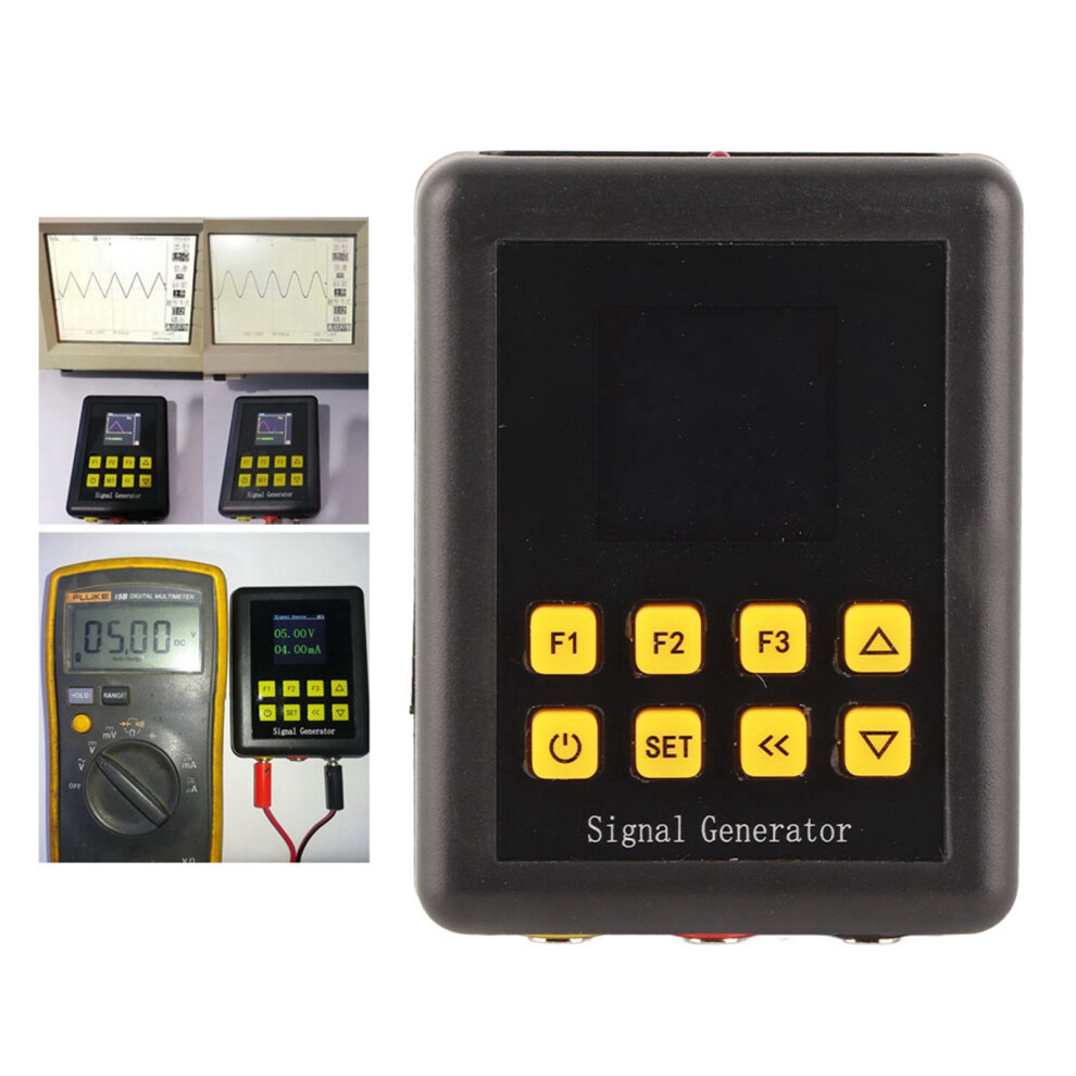 Adjustable Handheld Signal Generator Pwm Pulse Rectangular Sine Triangular Wave 4-20Ma 2-10V 7681323815545