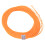 Nylon Floating Fly Fishing Line with Welded Loop Counterweight Fish Tackle AccessoryOrange 2