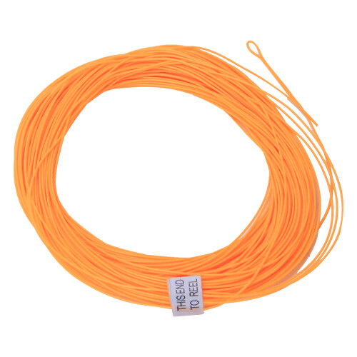Nylon Floating Fly Fishing Line with Welded Loop Counterweight Fish Tackle AccessoryOrange 1
