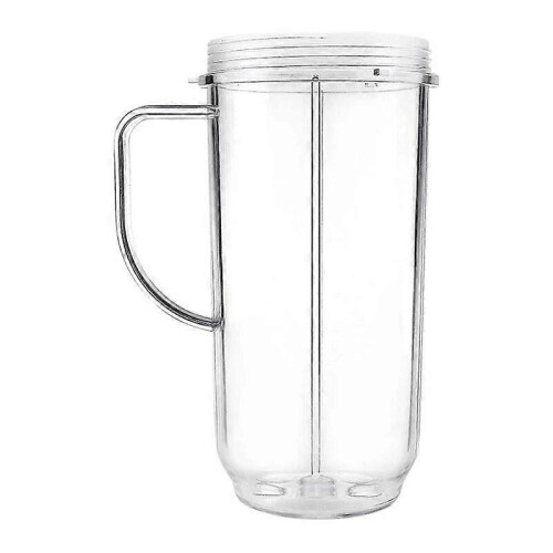 Tall 22Oz Replacement Part Cup Mug with Handle for 250W Magic Blender Juicer Mixer