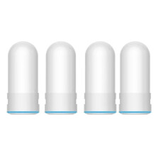 4Pcs Water Filter Cartridges For Kubichai Kitchen Faucet Tap Water Purifier Activated Carbon Tap Water