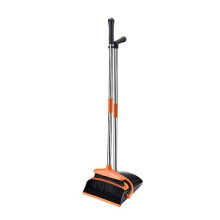 1 Set Broom And Dustpan Set Broom And Dustpan Set For Home Standing Dustpan Dustpan With 52Inch Long