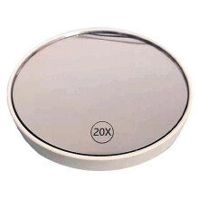 Anti-Fog Magnifying Makeup Mirror Suction Cup Vanity Mirror 20X Handheld Magnifying Makeup Mirror With