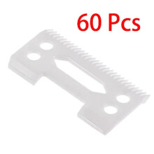 60Pcs 28 Teeth Zirconia Ceramic Clipper Blade for Wahl Senior Clipper-10867