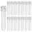 30 PCS 40ML Plastic Test Tubes With Screw Caps Reusable Transparent Container Tubes Transparent Test 1