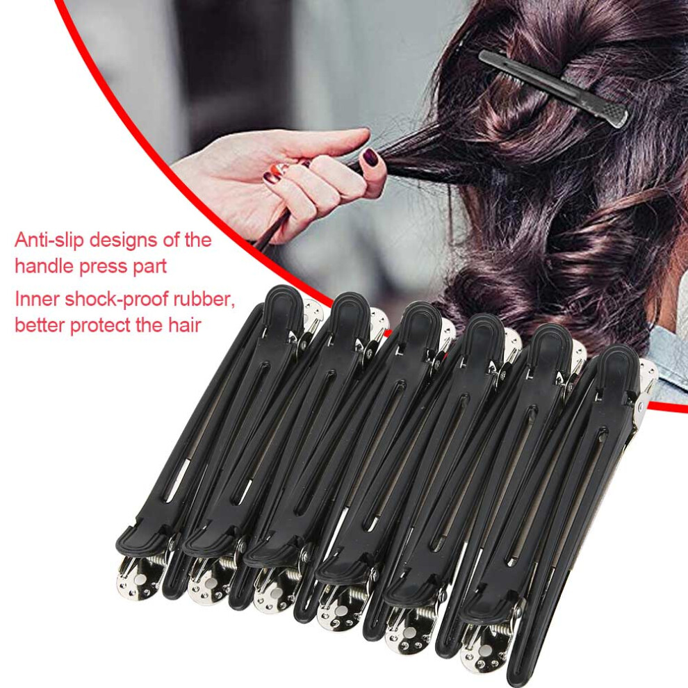 Unisex 24Pcs Positioning Hairpin Duckbill Clip Partition Hair Clips Hair Salon Accessorieshairdressing Clips