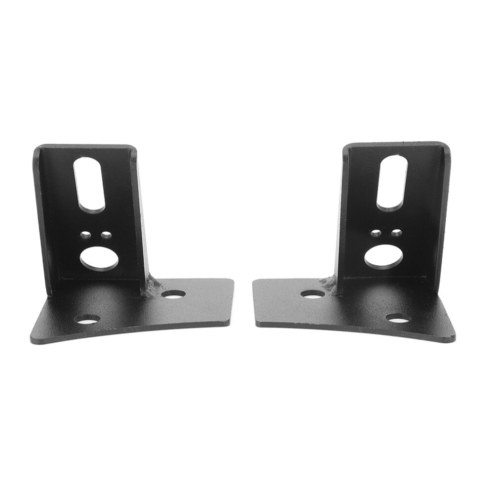 Metal Car Spotlight Holder A Pillar Bracket Fits For Jeep Wrangler Jk 2007Â2017 Black 8471323818092