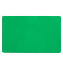 50Pcs Aluminium Alloy Business Card Engraved Color Blank Name Cards Business AccessoriesGreen