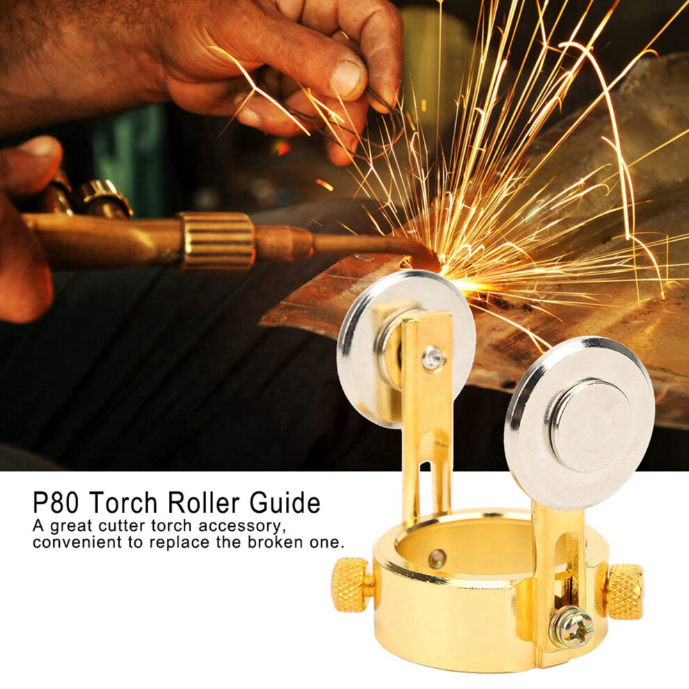 P80 Plasma Cutter Torch Roller Guide Metal Wheel With 2 Screws For Torch Compass 3771323817916