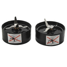 Pack Of 2, Cross Blade Replacement Part Compatible With Original Magic 250 W Blender Food Processor,