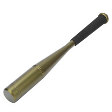 25mm Diameter Fishing Bat Tool Aluminium Alloy Head 2 Colours Fish Priest with Foam HandleGreen