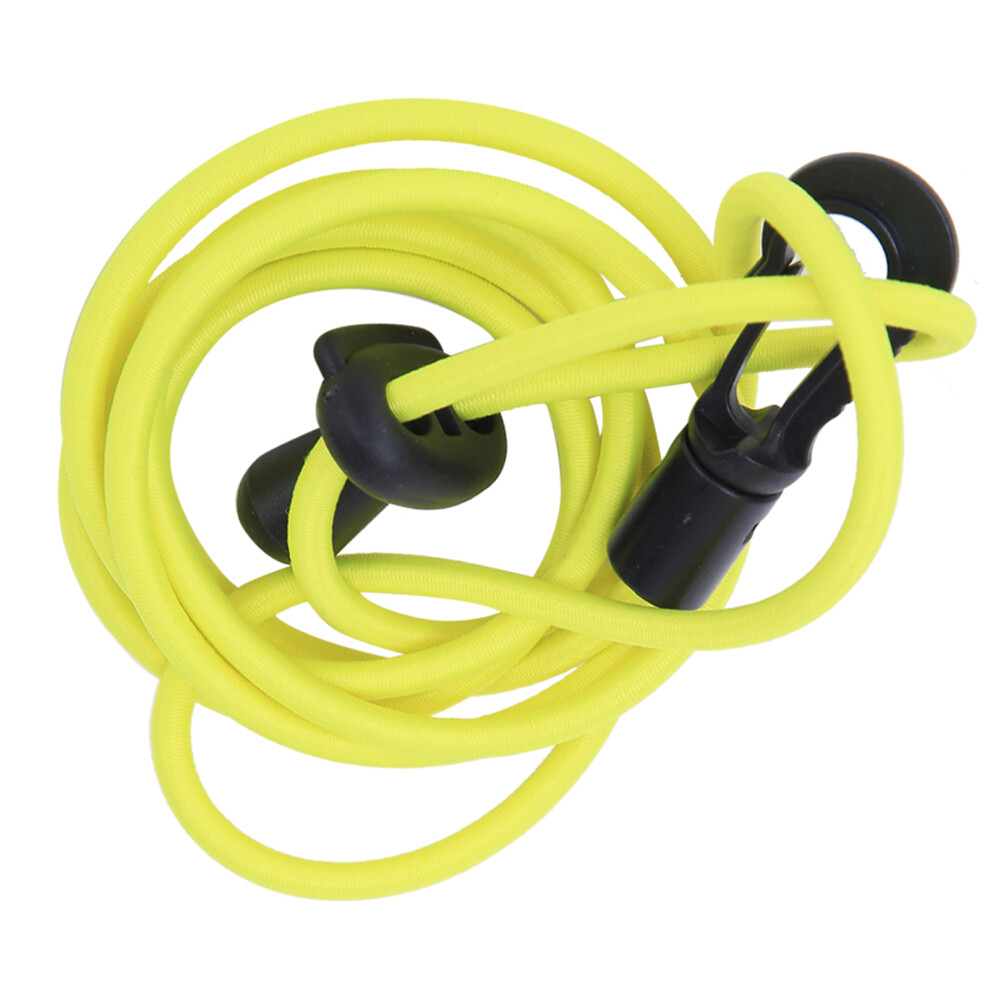 Diy Elastic Kayak Paddle Leash Bungee Rope Buckle Combination Lanyard Canoe Accessoryfluorescent Green 7891323820597