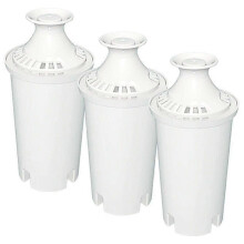 Fits standard Brita water filter replacement for jugs and dispensers, lasts 2 months reduces chlorine