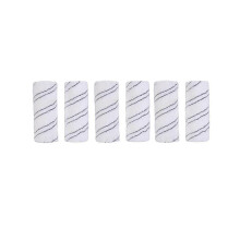 6pcs Rollers for FC5 FC7 FC3 FC3D Electric Floor Cleaner Roller Replacement 2.055-006.0, Gray