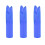 50Pcs Portable Plastic Bow Arrow Nock Insert Tail Archery Accessory for 6mm Shaftmentblue 4