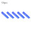 50Pcs Portable Plastic Bow Arrow Nock Insert Tail Archery Accessory for 6mm Shaftmentblue 2