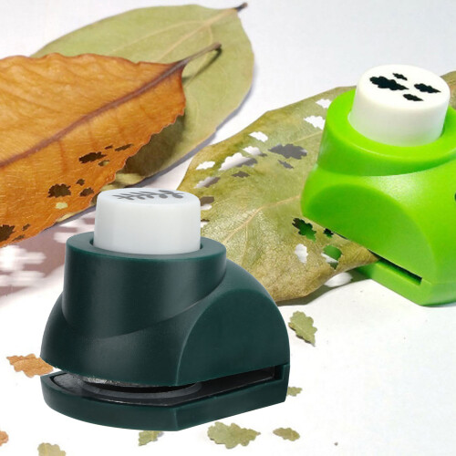 8 Stück Papierblatt-Lochstanzer Set ABS DIY Bastelform für Blätter