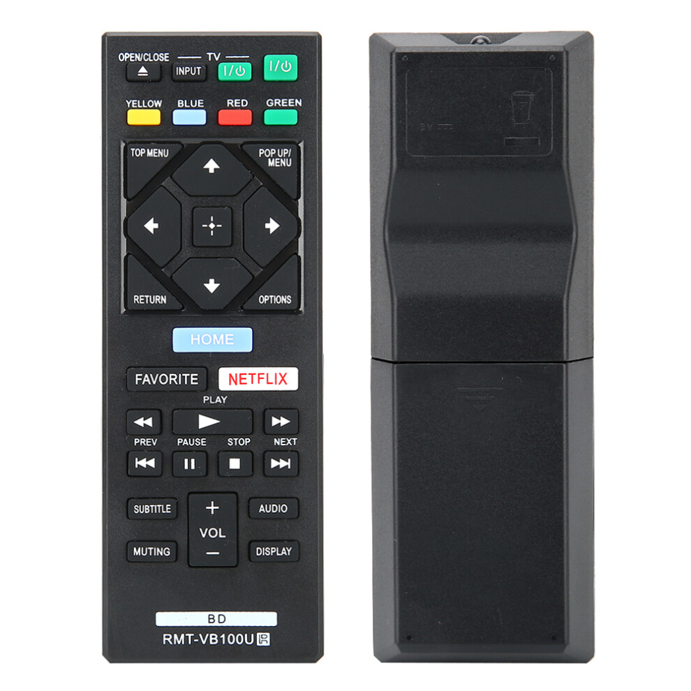 Abs Television Tv Remote Control Replacement Accessory For Sony Rmt Vb100u Black 4381323825195