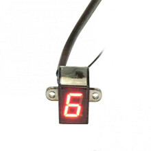 Display Indicator Universal 12V Motorcycle Digital Display LED Gear Shift Lever-27665