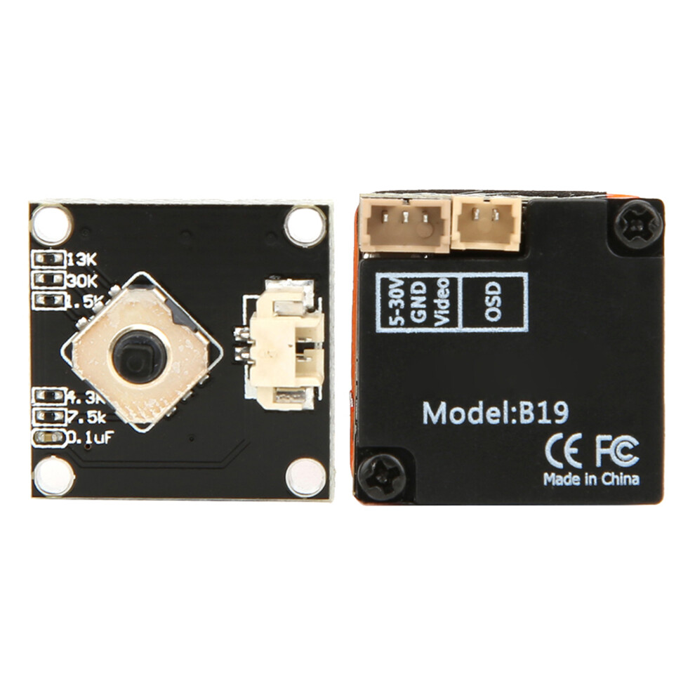 Fpv Camera High Definition 1500Tvl 2.1Mm Lens Osd For Fpv Quadcopter Drone Orange 9321323828449