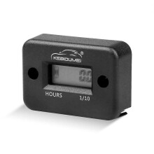 Digital Hour Meter Lcd Meter for Atv Motorcycle Timer Gasoline Scooter Boat Generator Timer Bike Car