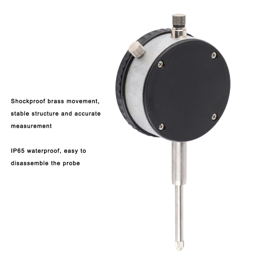 Dial Indicator Brass Movement 7ÂBearings High Speed Steel Probe Head Measurement Tool 0Â30Mm 4101323830124