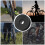 RL210 Schwarzer virtueller Schwungradhalter für Mountainbikes, 15 cm 5
