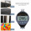 Portable 0-100HC Shore C Hardness Tester Meter Digital Durometer Scale for Sponge Soft Material with Large LCD Display 4