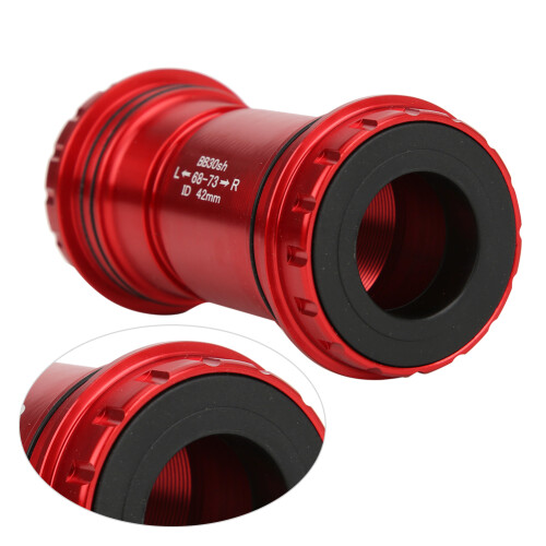Aluminium BB30 Gewindeldrehverschluss-Kurbelgehäuse, Rot