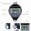 Portable 0-100HC Shore C Hardness Tester Meter Digital Durometer Scale for Sponge Soft Material with Large LCD Display 6
