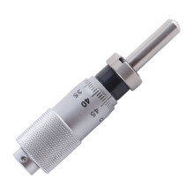 0–13 mm Metall-Mikrometer mit rundem Nadel, Silber, Genauigkeit 0,01 mm