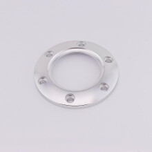 Car Styling Racing Sports Steering Wheel Button Cover Carbon Fiber Horn Aluminum PCD Edge 70mm-10089