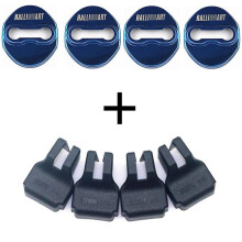 Door Lock Cover Car Styling Emblems Case For Mitsubishi Lancer 10 RalliArt Asx Lancer Outlander Pajero