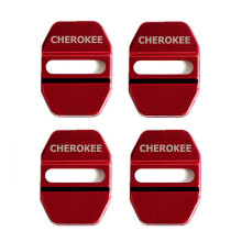 Car Styling Car Door Lock Cover Car Emblems Case for Jeep Renegade 2016 2017 2018 Cherokee XJ Accessories