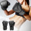 Professionelle PU-Leder-Boxhandschuhe für Sparring, Schwarz oder Rot 7