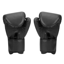 Professionelle PU-Leder-Boxhandschuhe für Sparring, Schwarz oder Rot
