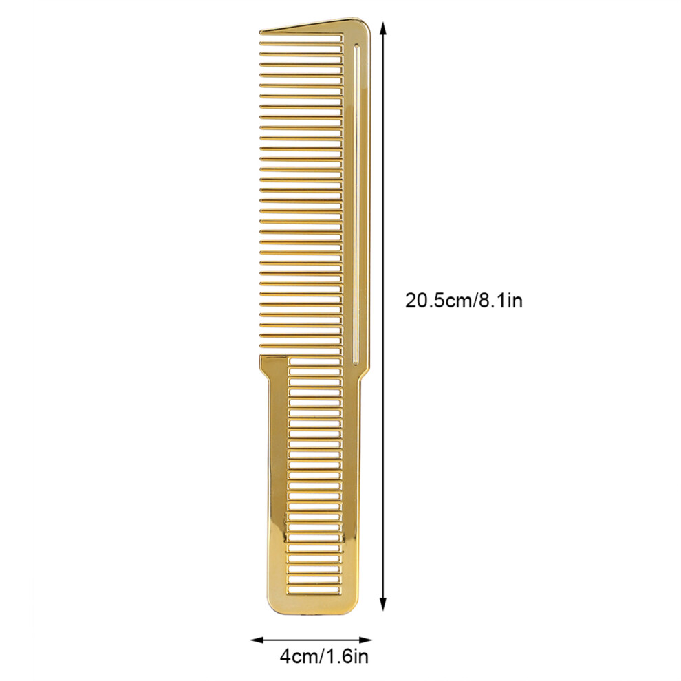 Professional Hair Comb Hairdressing Home Salon Hair Cutting Styling Comb ToolGold