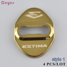 Door Lock Cover Car Corolla Avensis Car Emblem Car Styling Cover For Toyota C-HR Accessories Corolla